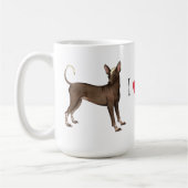 Ik hou van mijn Xolo Koffiemok (Links)