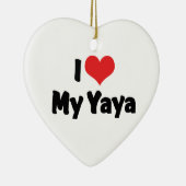 Ik hou van mijn Yaya Ornament (Rechts)