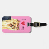 Ik hou van mijn Yorkie Bagagelabel (Voorkant horizontaal)