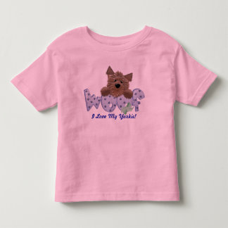 Ik hou van mijn Yorkie! Kinder Shirts