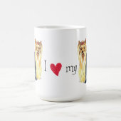 Ik hou van mijn Yorkie Koffiemok (Center)