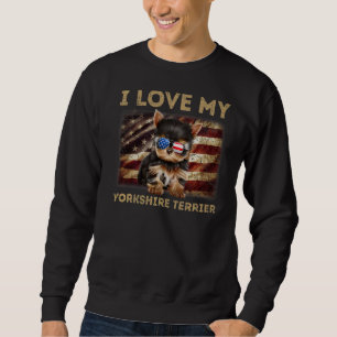 Ik hou van mijn Yorkshire Terrier Dad American Fla Trui