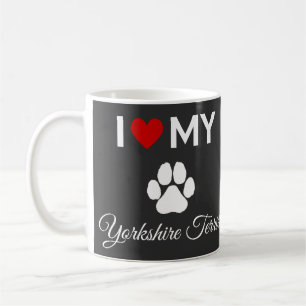 Ik hou van mijn Yorkshire Terrier hond aangepaste Koffiemok