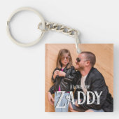 Ik hou van mijn Zaddy Sleutelhanger (voorkant)