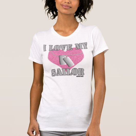 Ik hou van mijn zeeman! t-shirt (Voorkant)