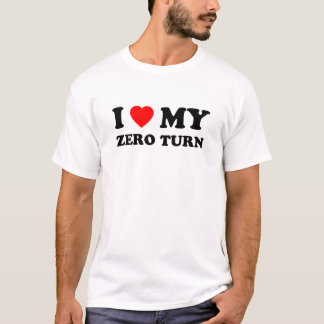 Ik hou van mijn Zero Turn Mower Pap Gift T-shirt