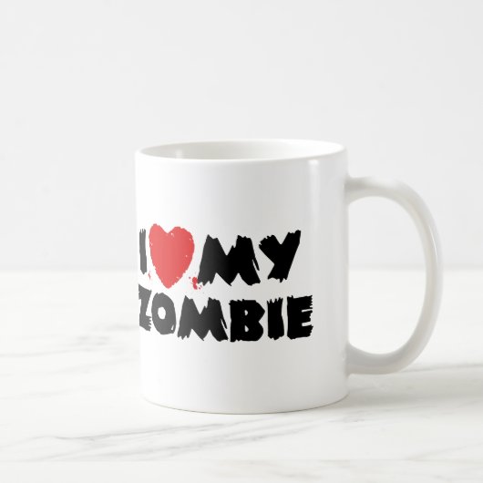 Ik hou van mijn Zombie Koffiemok (Rechts)