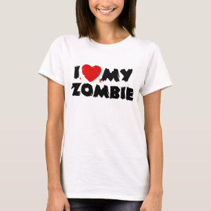 Ik hou van mijn Zombie T-shirt