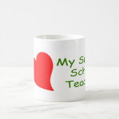 Ik hou van mijn zondagsschool, leraar koffie Mok (Center)