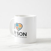 Ik hou van mijn zoon koffiemok (Voorkant links)