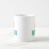 Ik hou van mijn zoon koffiemok (Center)