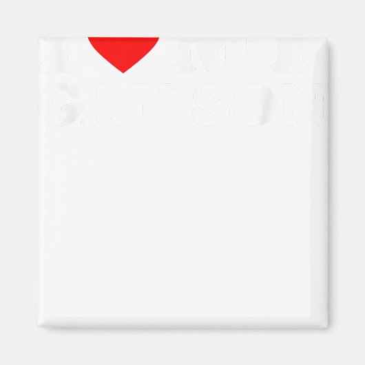 Ik hou van mijn zoon magneet (Voorkant)