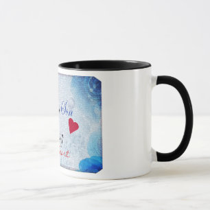 Ik hou van mijn zoon met al mijn hart koffie-mok. mok