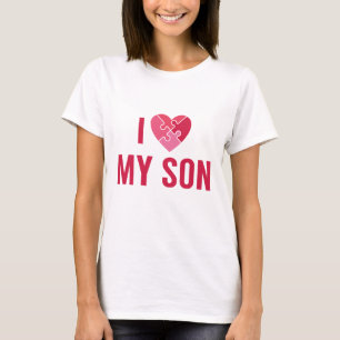 Ik hou van mijn zoon t-shirt