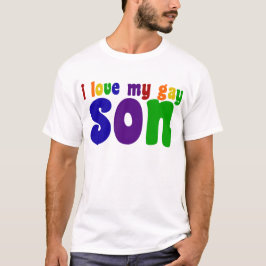 Ik hou van mijn zoon t-shirt