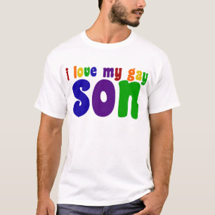Ik hou van mijn zoon t-shirt