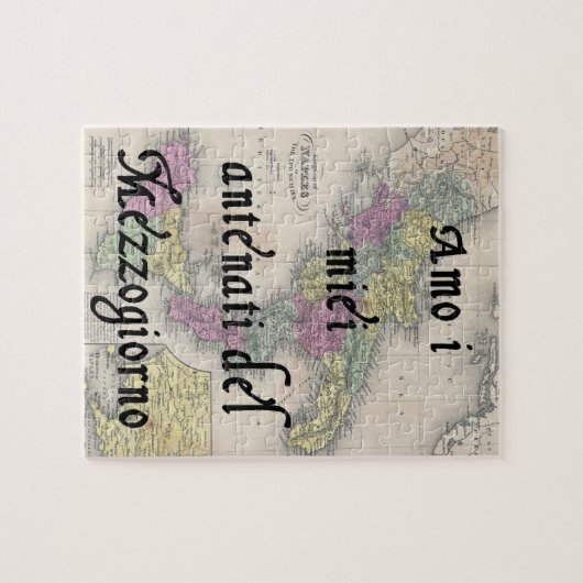 Ik hou van mijn Zuidelijke Italiaanse ancestoren P Legpuzzel (Horizontaal)