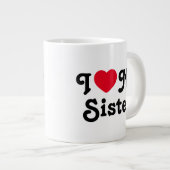 Ik hou van mijn zus grote koffiekop (Voorkant rechts)