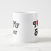Ik hou van mijn zus grote koffiekop (Voorkant)