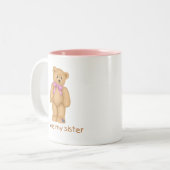 Ik hou van mijn zus koffie Mok (Voorkant links)