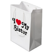 Ik hou van mijn zus medium cadeauzakje (Achterkant Gekanteld)