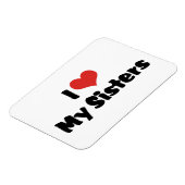 Ik hou van mijn zussen magneet (Linkerzijde)