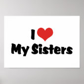Ik hou van mijn zussen poster (Voorkant)