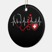 Ik hou van mijn zuster, Happy Valentijnsdag Keramisch Ornament (Links)