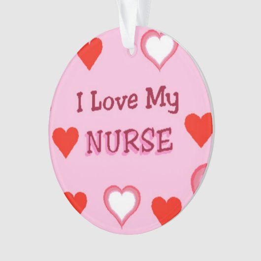 Ik hou van mijn zuster - hart ornament (voorkant)