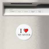 Ik hou van mijn zuster magneet (Insitu (Vaatwasser))