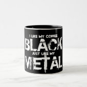 Ik hou van mijn zwarte koffie mok (Center)