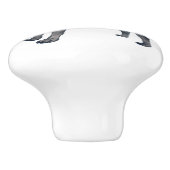 Ik hou van mijn zwarte lab keramische knop (Zijkant)