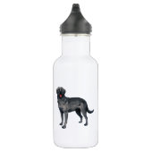 Ik hou van mijn zwarte lab waterfles  (Rechts)
