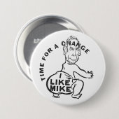 Ik hou van Mike Ronde Button 7,6 Cm (Voorkant /achterkant)