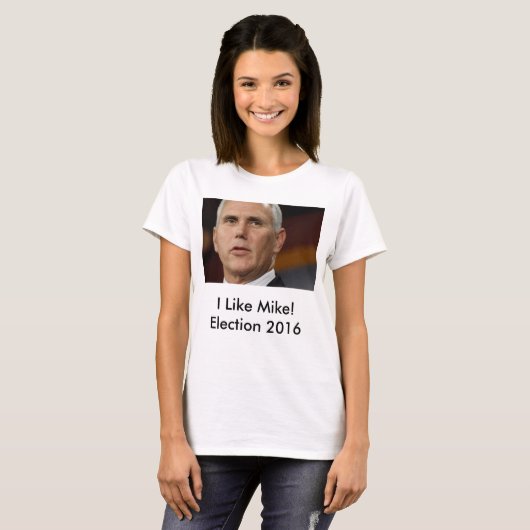 Ik hou van Mike T-shirt (Voorkant volledig)