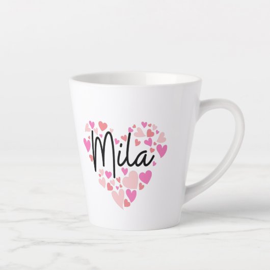 Ik hou van Mila Latte Mok (Rechts)