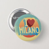 Ik hou van Milano Ronde Button 5,7 Cm (Voorkant /achterkant)