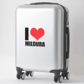 Ik hou van Mildura Sticker (Koffer)