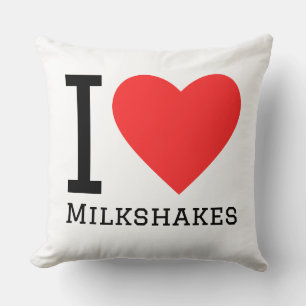 Ik hou van milkshakes kussen