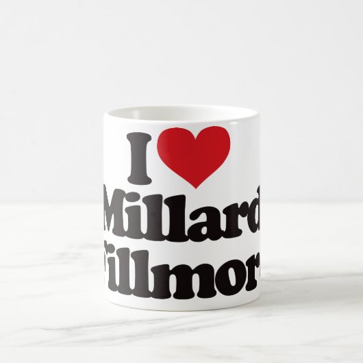 Ik hou van Millard Fillmore Koffiemok (Center)