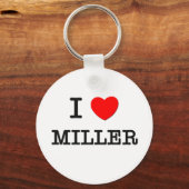 Ik hou van Miller Sleutelhanger (Voorkant)