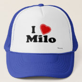 Ik hou van Milo Trucker Pet (Voorkant)