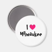 Ik hou van Milwaukee Magneet (Voorkant / Achterkant)