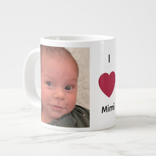 Ik hou van Mimi oma opa PaPa 2 foto Grote Koffiekop