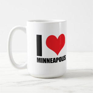 Ik hou van Minneapolis Koffiemok
