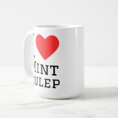 Ik hou van mint julep koffiemok (Voorkant links)