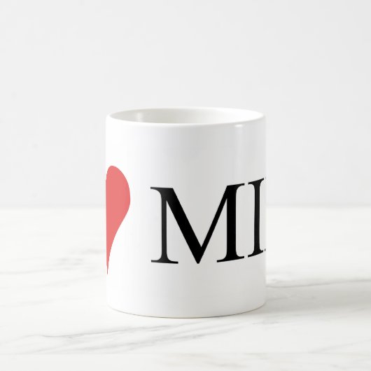 Ik hou van MIP's mok (Center)