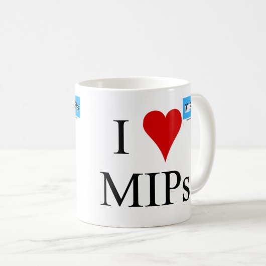 Ik hou van MIP's mok 2 (Voorkant rechts)