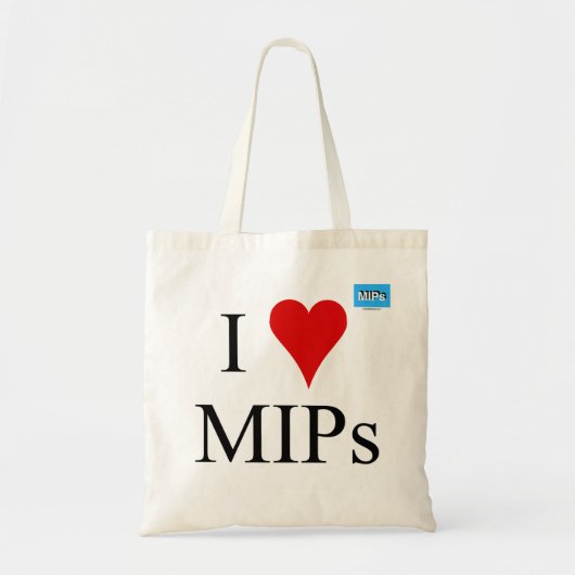 Ik hou van MIP's tas (Voorkant)