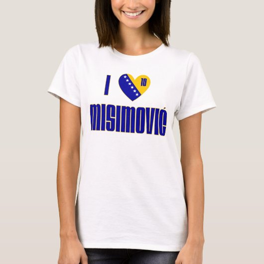 Ik hou van Misimovic T-shirt (Voorkant)